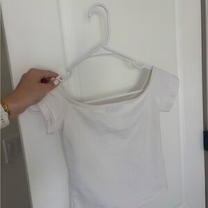 Edikted White Crop Top